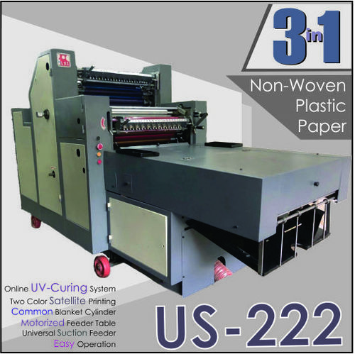 Us-222 3 In 1 Printing Machine - Automatic Grade: Semi-Automatic