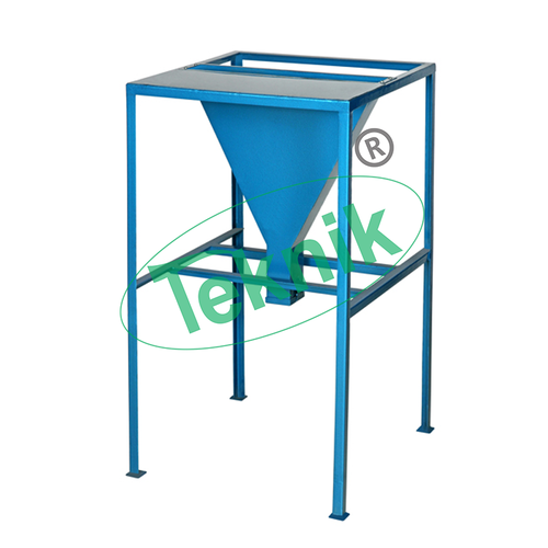 V-Funnel Apparatus - 14 Liter Capacity, Measuring Scale 0 to 600 mm , Includes Spirit Level and 0.1 Second Stopwatch for Concrete Testing
