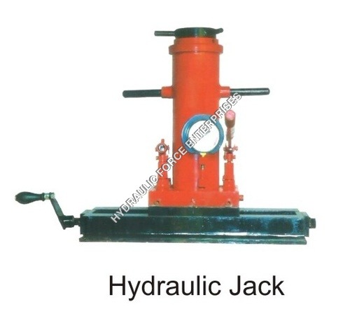 Hydraulic Jack - Mild Steel & Other Materials | High Force Hydraulic Performance 