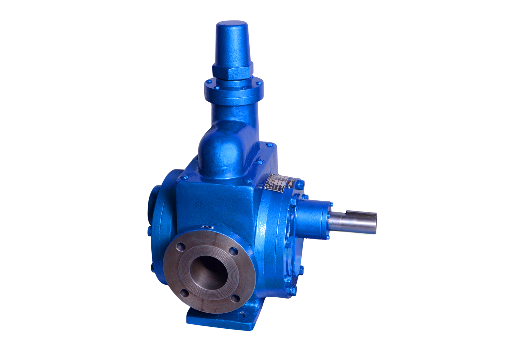 External Gear Pump 3 Inch - Color: Metalic Blue