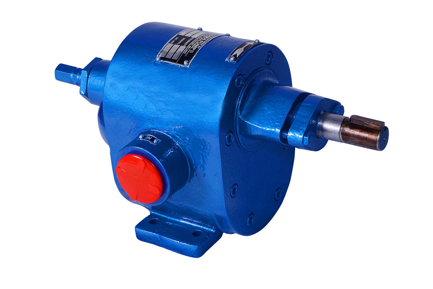 External Gear Pump 3 Inch - Color: Metalic Blue