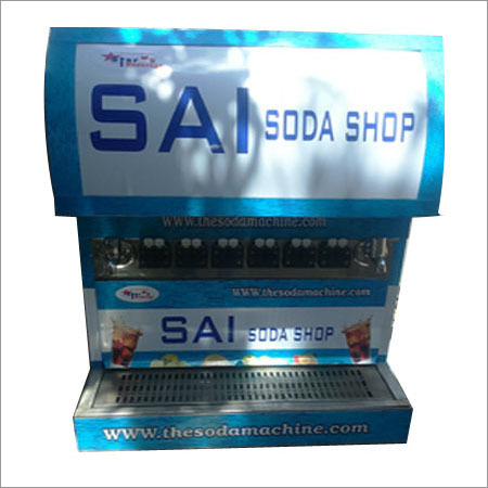 Automatic 6+2 Flavour Soda Machine