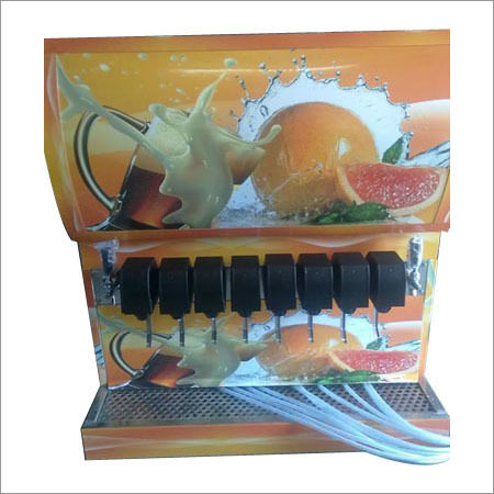 8+2 Flavour Soda Machine - Stainless Steel, 220 Volt Automatic | Compact Design, Easy Installation, Superior Performance