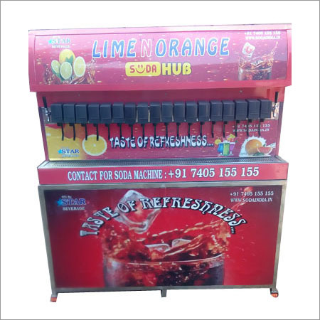Automatic 18+2 Flavour Soda Machine