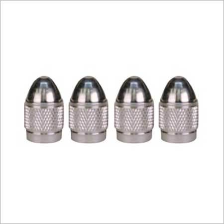 Silver Colour Aluminum Anadized Valve Caps