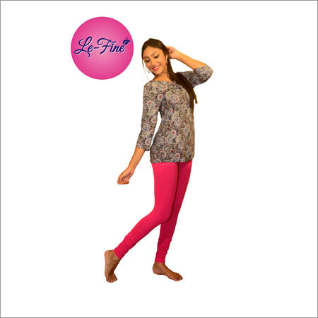 हल्का गुलाबी चुरिदार लेगिंग्स