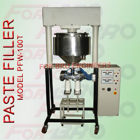 Paste Filling Machine - Stainless Steel, Electric Semi-Automatic Design | PLC Control, Heavy Duty and Durable Features, 01 Year Warranty