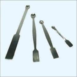 स्टेनलेस स्टील प्रयोगशाला स्पैटुलस