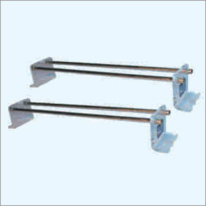 एसएस रॉड के साथ स्लाइड्स स्टेनिंग स्टैंड उपकरण सामग्री: धातु