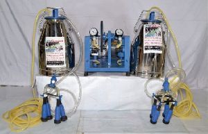 Double Bucket Milking Machine