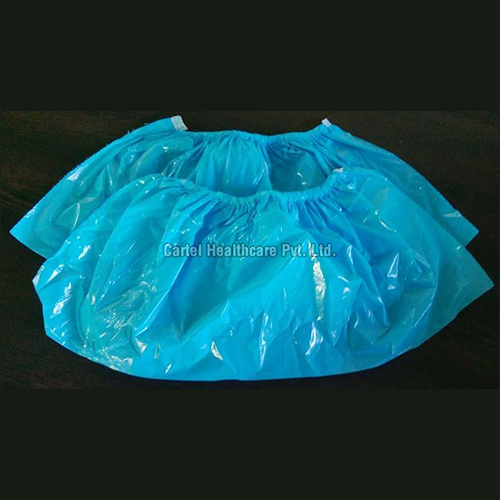 Disposable Shoe Cover - 25GSM PP Spunbond, 400x200mm, Blue | Lightweight, Durable, Comfortable, Non-slip, Sterile/Non-sterile Options