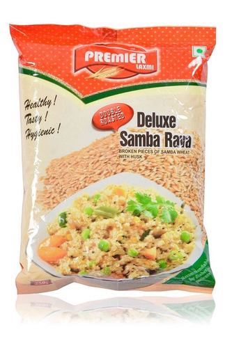 Samba Wheat Broken - 1 kg, Brown Wheat Variety with Moisture Proof Packaging | Rich in Fiber, Easy to Digest, Ideal for Weight Control