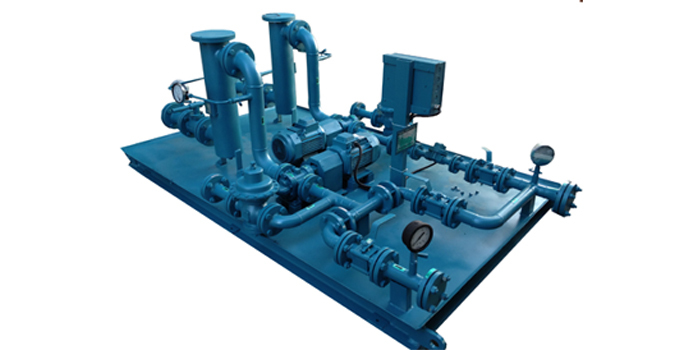 Gray Industrial Horizontal Skid