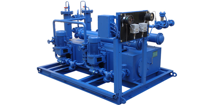 Gray Industrial Horizontal Skid