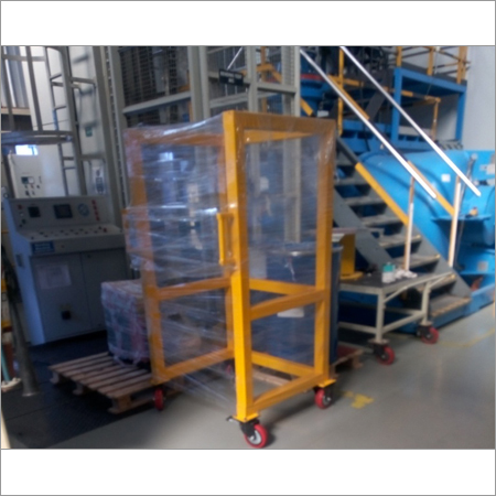 औद्योगिक सामग्री हैंडलिंग ट्रॉली