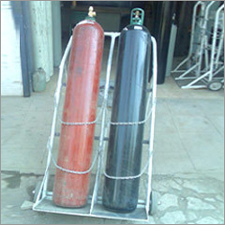 Double Gas Cylinder Handling Trolley