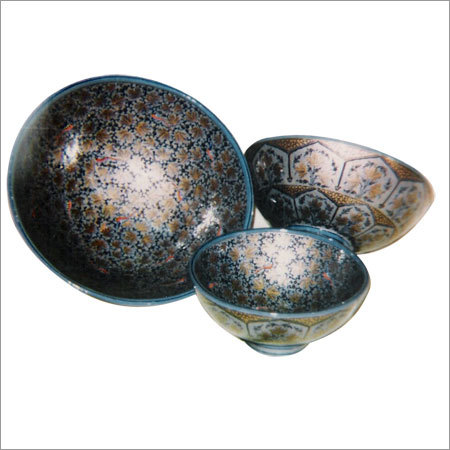 चमकदार तांबे का कटोरा