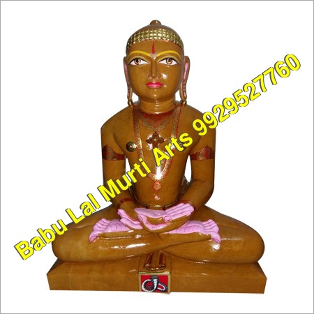 Marble Shwetambar Jain Statue