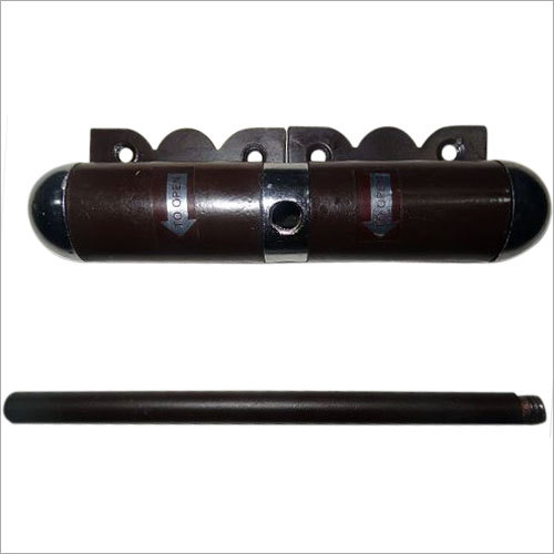 Pneumatic Door Closer - Aluminum, 8-10 cm, Coffee Color | Features Adjustable Speed, Weather Resistant Finish, Full Floating Leather Piston