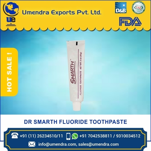 Fluoride Toothpaste - Innovative Gel Formula | Strengthens Enamel, Freshens Breath, Promotes Cavity Protection