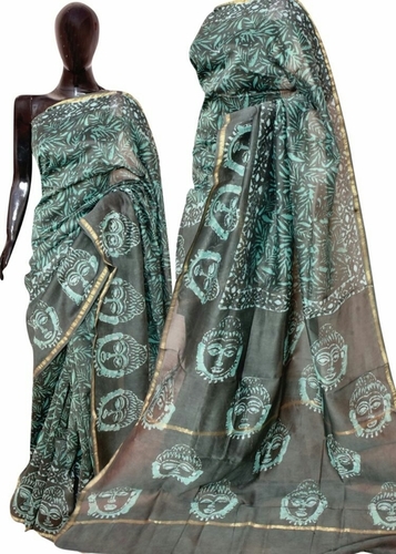 चंदेरी दाबू साड़ी