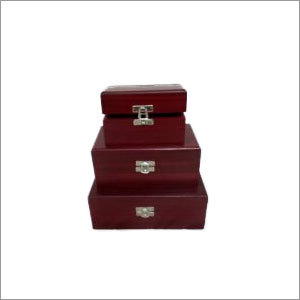 Wooden Box - 15x20x8 Cm | Customized Solid Wood Craft Storage Solution