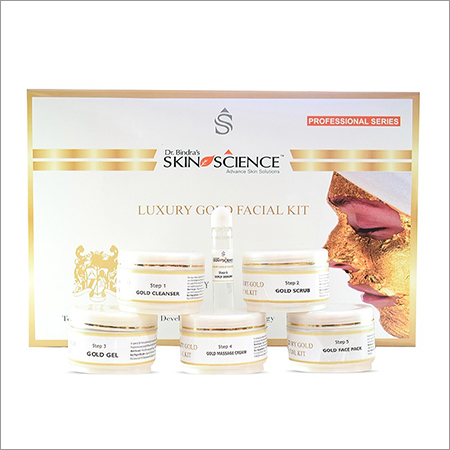 लक्जरी गोल्ड फेसियल मास्क