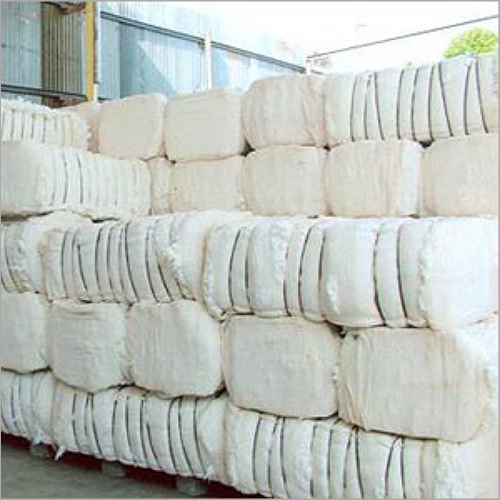 White Cotton Yarn Waste