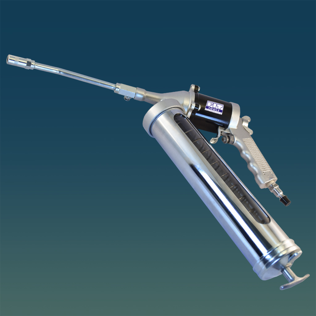 360 Degrees Rotate Continuous Flow Air Grease Gun
