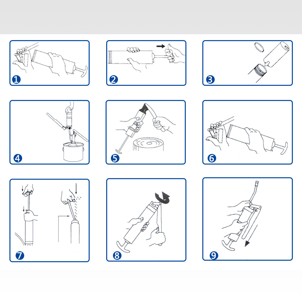 Firstinfo Manual Lever Grease Gun (200c.c.)