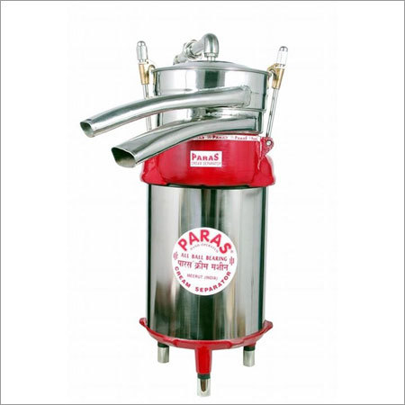 Cream Separator - 10 Liters Capacity, Stainless Steel Construction | Efficient 1 Hp Motor, 220v Voltage, 1450 Rpm Speed