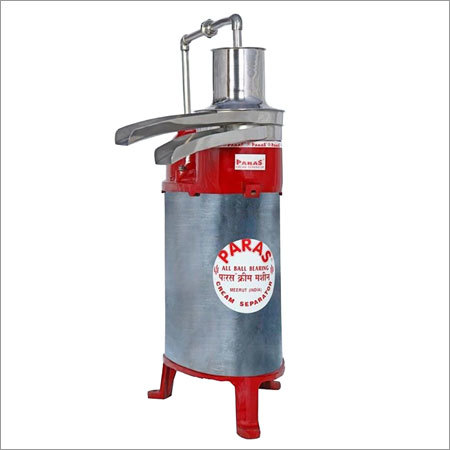 Cream Separator - 10 Liters Capacity, Stainless Steel Construction | Efficient 1 Hp Motor, 220v Voltage, 1450 Rpm Speed