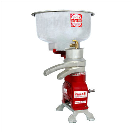Cream Separator - 10 Liters Capacity, Stainless Steel Construction | Efficient 1 Hp Motor, 220v Voltage, 1450 Rpm Speed