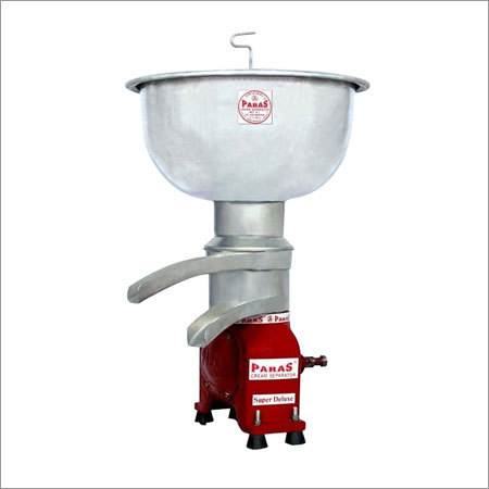 Cream Separator - 10 Liters Capacity, Stainless Steel Construction | Efficient 1 Hp Motor, 220v Voltage, 1450 Rpm Speed