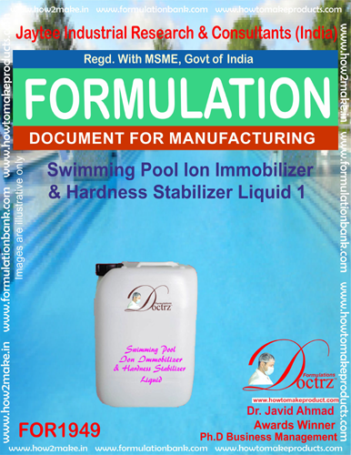 E Books Swimming Pool Ion Immobilizer, Hardness Stabilizer Agent 1