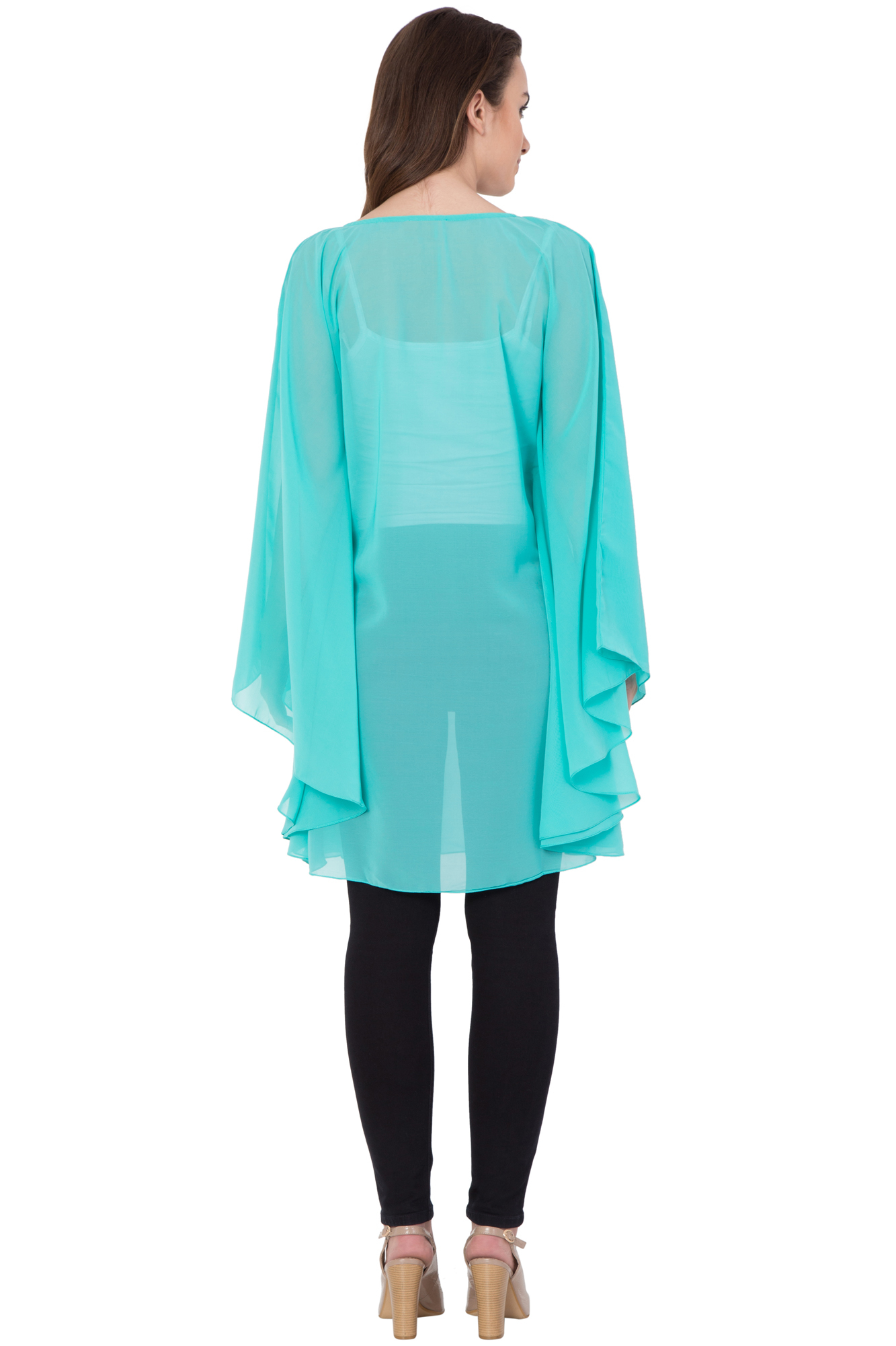 Kaftan - Polyester Material, Size S/m/l, Handwork Beaded Decoration | Indian Ethnic Design, Western Dress Type