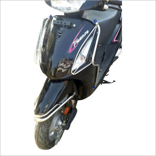 Pleasure scooty front cover price sale