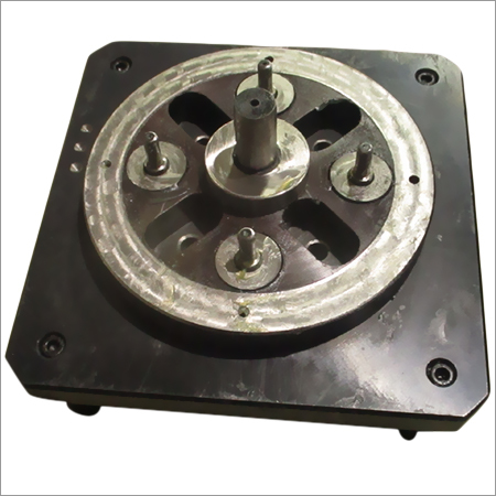 Receiving Gauges - Steel, 100mm x 100mm x 50mm , Black Oxide Finish, ±0.01mm Accuracy, Base Mount for Industrial Applications