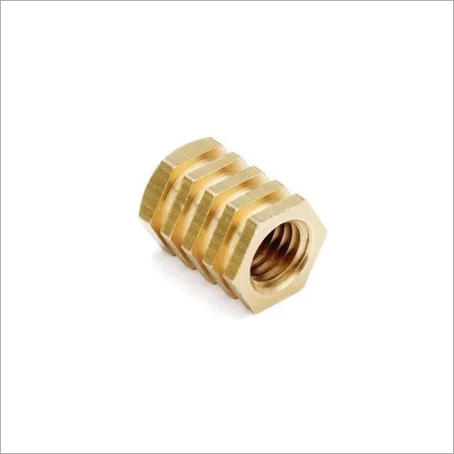 Hexagon Bi-4 Brass Insert
