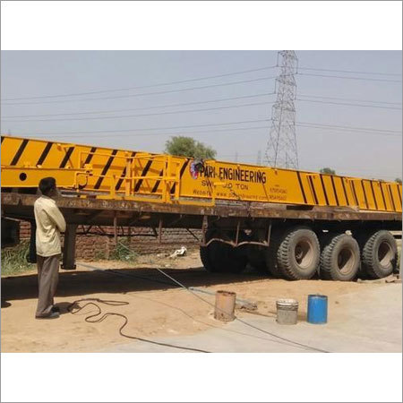 EOT Single Girder Crane - Steel, 10-100 Tons Load Capacity, 5-30 Meters Span, 3-15 Meters Lifting Height, 0.5-2 m/min Speed | 3-Phase AC Power Supply, Pendant or Cabin Control System