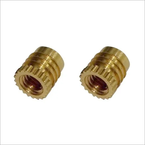 Round Bi-6 Brass Insert For Rubber