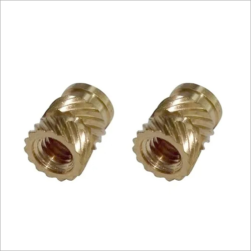 Brass Rubber Inserts - M3 to M10 Size, Golden Finish | High Quality, Easy Installation, Versatile Applications