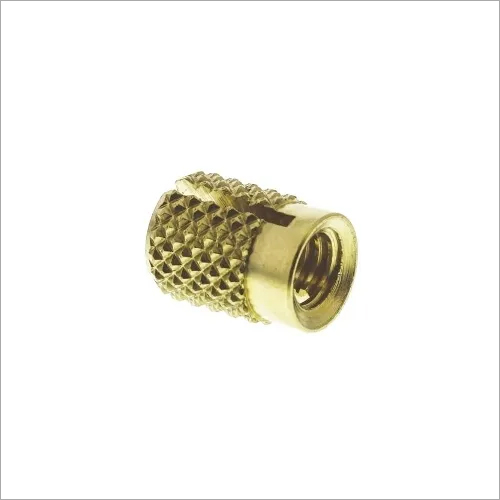 Round Bpi-4 Brass Press-In Insert