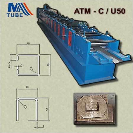 सीयू आकार रोल फॉर्मिंग मशीन