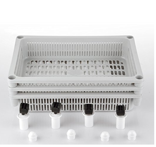 Multi Utility Trolly & Racks - Pvc Material, Single Unit, White Color | Versatile Vegetable & Fruits Storage Solution