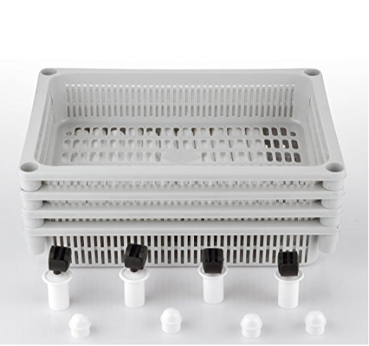 Multi Utility Trolly & Racks - Pvc Material, Single Unit, White Color | Versatile Vegetable & Fruits Storage Solution