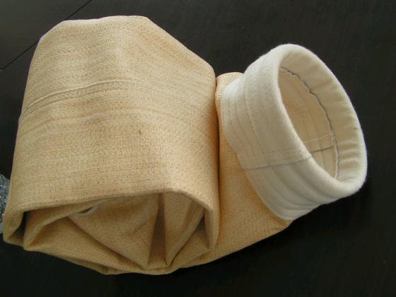 Filter Bags - Fiberglass Mesh Filter Bag 150 Dia X 3660mm Long, White Color, Snap Bend Style, Operating Temp 200-300a C, Weight 740gm/ma
