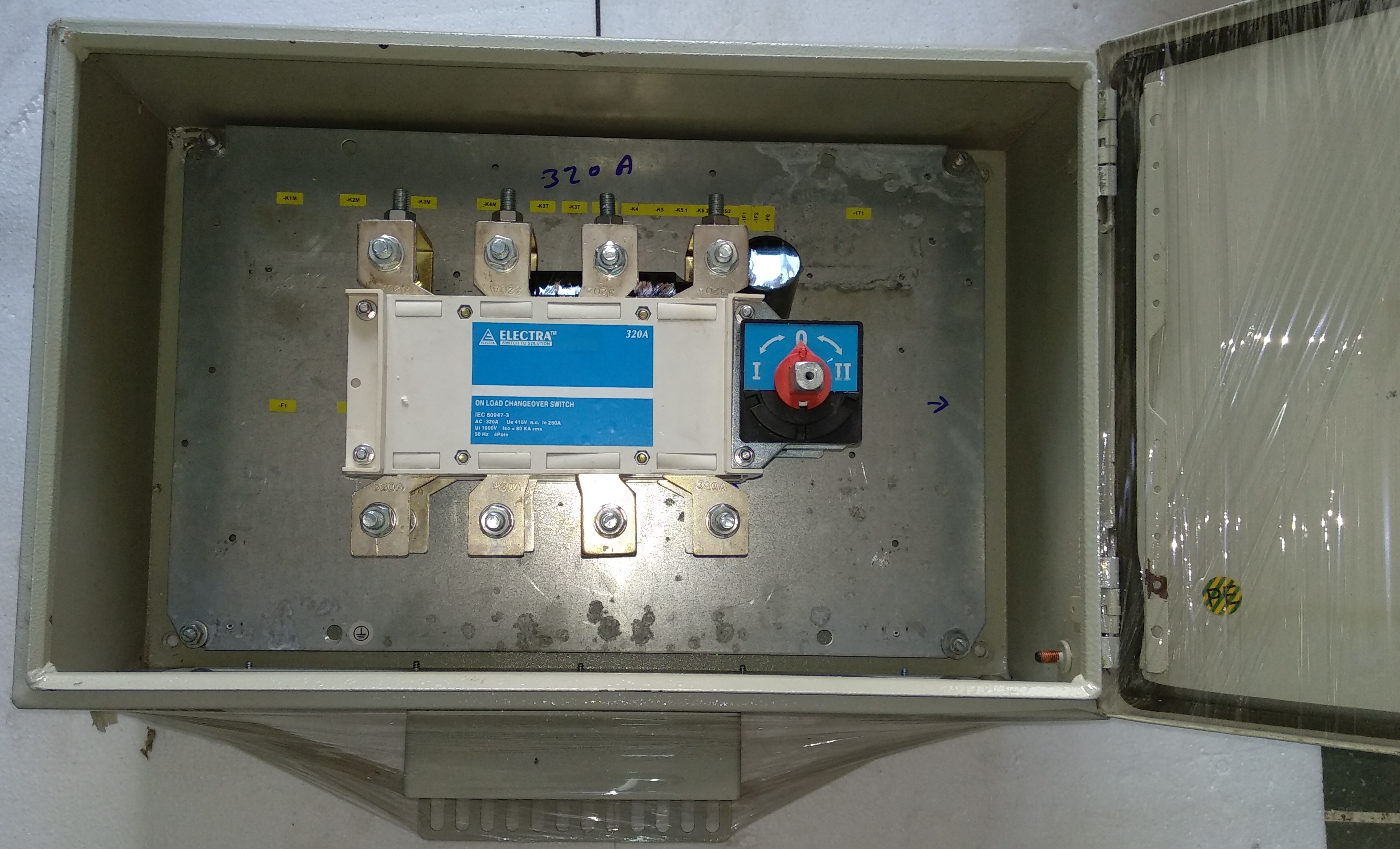 Changeover Switch 320 Amp