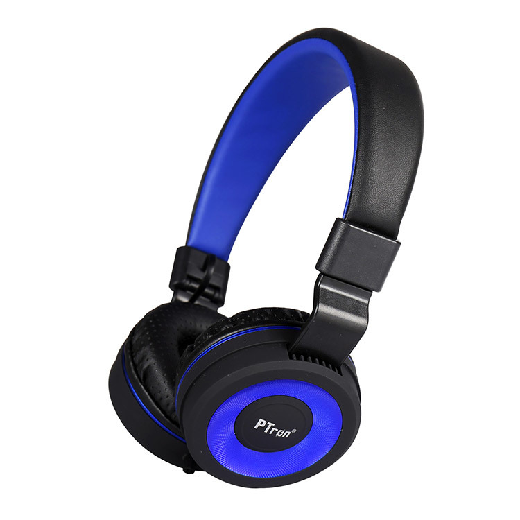 Stereo Headphones - Black, 1.2m Cable, 3.5mm Connector | Stereo Sound, Noise Isolation, Inline Mic, Tangle-free Cable