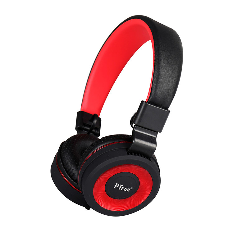 Stereo Headphones - Black, 1.2m Cable, 3.5mm Connector | Stereo Sound, Noise Isolation, Inline Mic, Tangle-free Cable